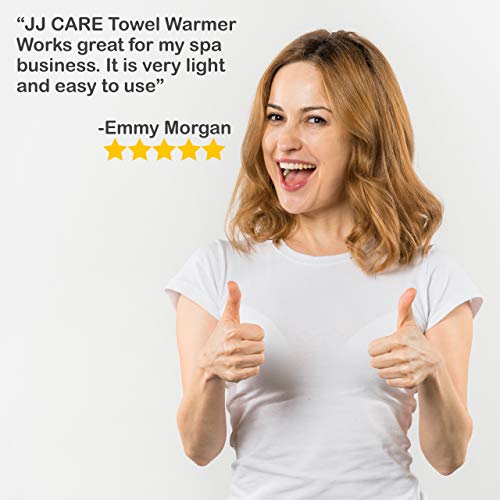JJ CARE Hot Towel Warmer & Towel Steamer Portable for 12 Small Facial Towels,...