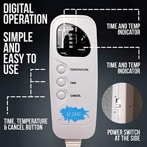 PREMIUM Massage Table Warmer - 31" x 71" with 5 Heat Settings, 12 Ft Cord and...