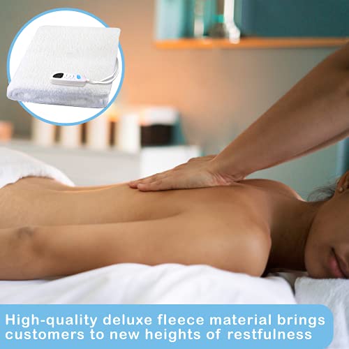 PREMIUM Massage Table Warmer - 31" x 71" with 5 Heat Settings, 12 Ft Cord and...