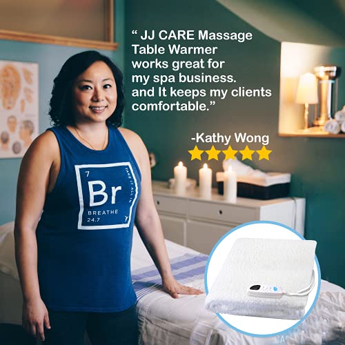 PREMIUM Massage Table Warmer - 31" x 71" with 5 Heat Settings, 12 Ft Cord and...