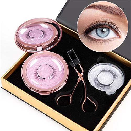 Magnetic Eyelashes Upgraded 3D Falses Eyelashes Kit Premium Magnetic Lash App...