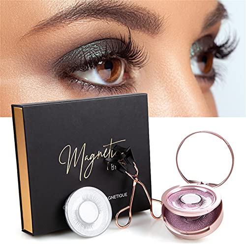 Magnetic Eyelashes Upgraded 3D Falses Eyelashes Kit Premium Magnetic Lash App...