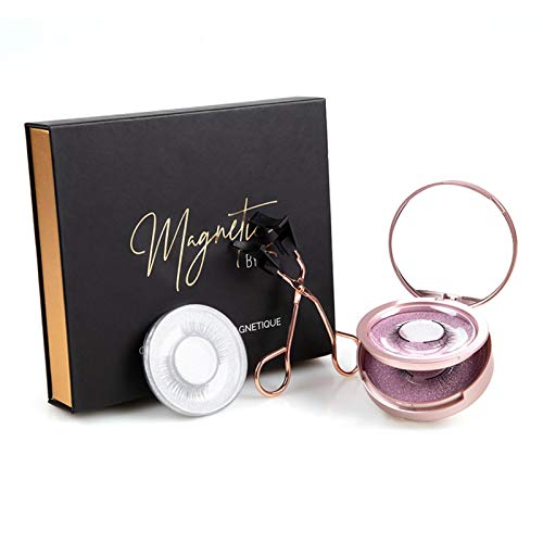 Magnetic Eyelashes Upgraded 3D Falses Eyelashes Kit Premium Magnetic Lash App...