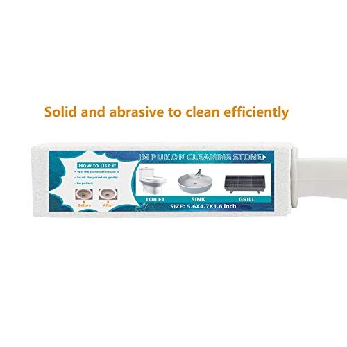 Pumice Stone for Toilet Bowl Cleaning with Extra Long Handle