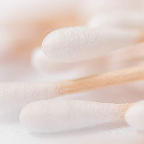 JMU Cotton Swab, 1000 Count, 100% Natural Cotton