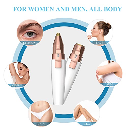Eyebrow Razor,Face Hair Removal for Women, Hair Remover, (USB Rechargeable), ...