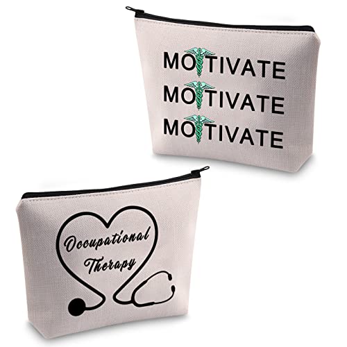 JNIAP OT Gifts Makeup Bag Occupational Therapist Gift Thank You Gifts for OT ...