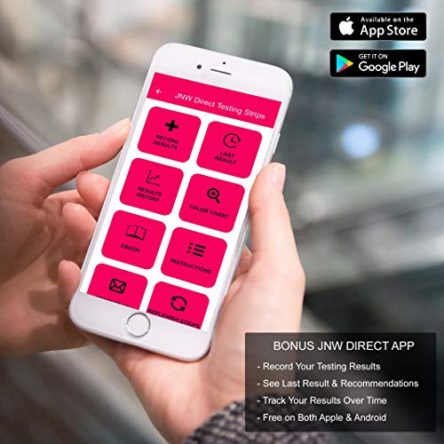 JNW Direct UTI Test Strips - 100 Urinary Tract Infection Urine Test Strips Ki...