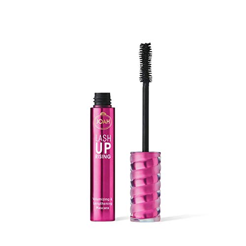 JOAH Lash UPrising Volumizing & Lengthening Washable Mascara, Blackest Black