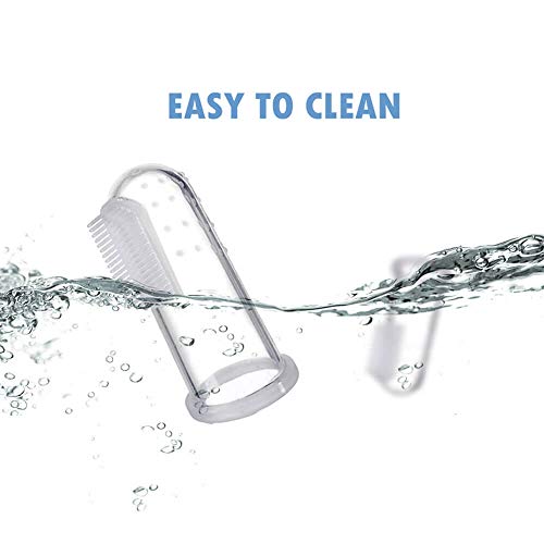 Baby Finger Toothbrush for Training Teething - Infant & Toddles & Lids Teeth ...