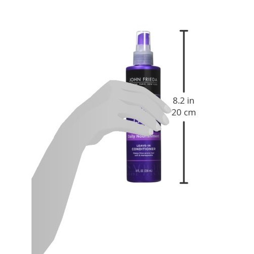 John Frieda Frizz Ease Nourishing Leave-in Conditioner for Frizz-prone Hair, ...