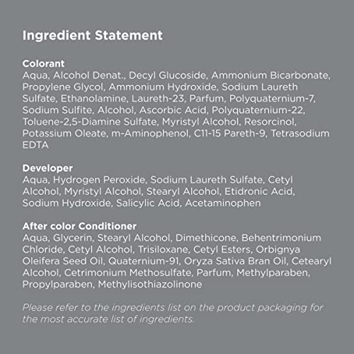 John Frieda Precision Foam Color, Dark Natural Brown 4N, Full-coverage Hair C...