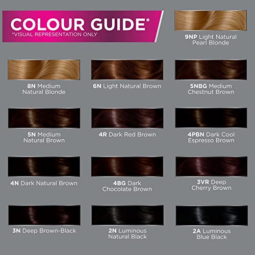 John Frieda Precision Foam Colour, Deep Brown Black 3N, Full-coverage Hair Co...