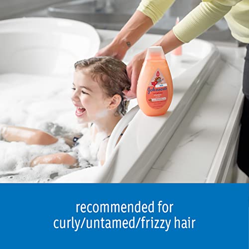 Johnson's Baby Curl-Defining, Frizz Control, Tear-Free Kids' Shampoo with She...