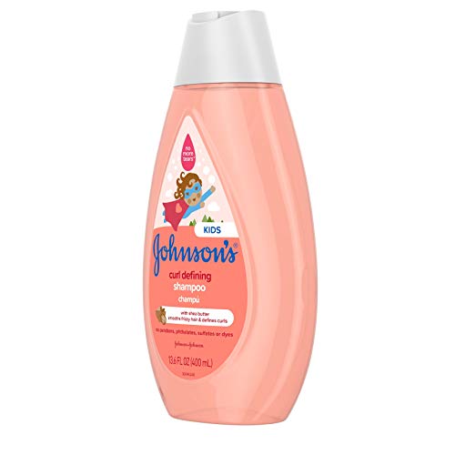 Johnson's Baby Curl-Defining, Frizz Control, Tear-Free Kids' Shampoo with She...