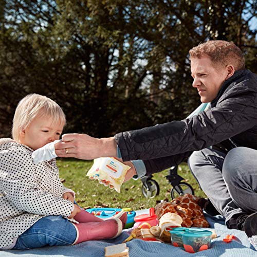 Johnson's Baby Disposable Hand & Face Cleansing Wipes to Gently Remove 99% of...