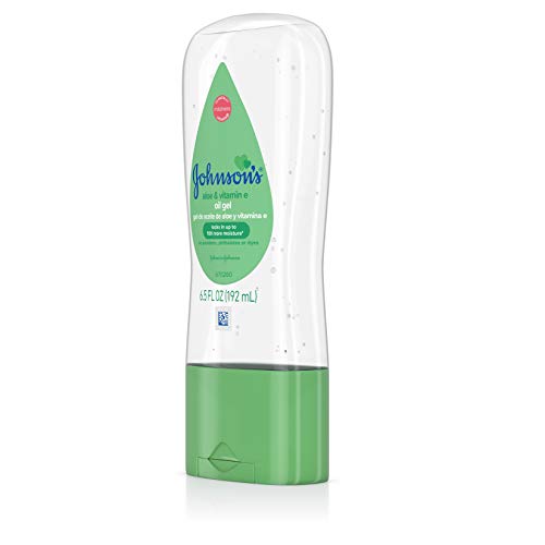 Johnson's Baby Oil Gel with Aloe Vera & Vitamin E, Hypoallergenic Baby Skin C...