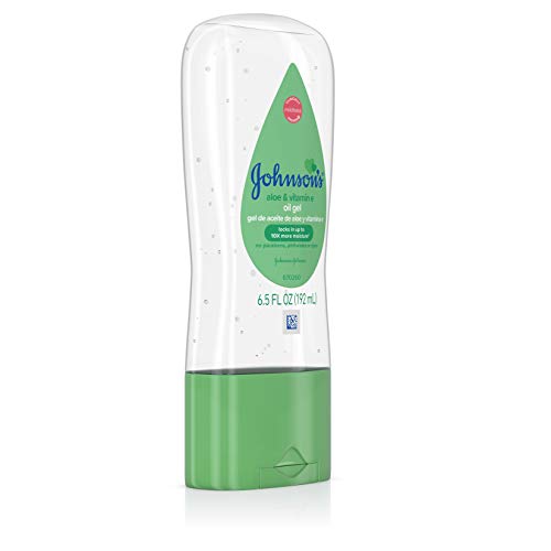 Johnson's Baby Oil Gel with Aloe Vera & Vitamin E, Hypoallergenic Baby Skin C...