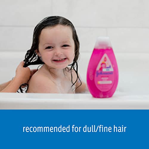 Johnson's Baby Shiny Soft TearFree Kids' Shampoo with Argan Oil Silk Proteins...