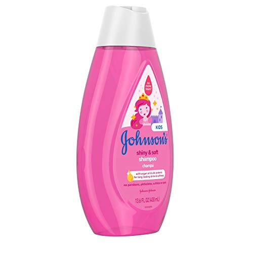 Johnson's Baby Shiny Soft TearFree Kids' Shampoo with Argan Oil Silk Proteins...