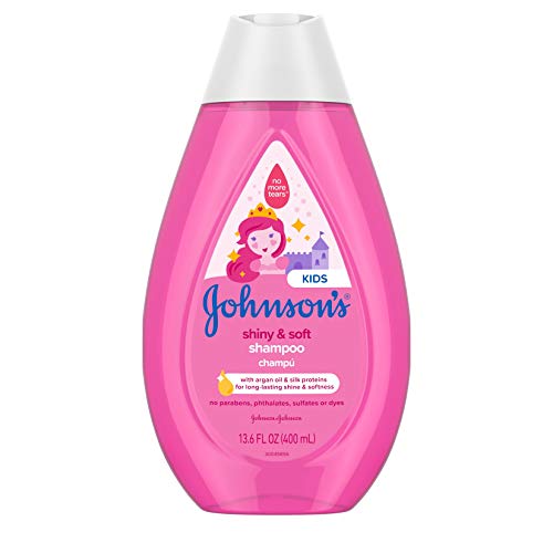 Johnson's Baby Shiny Soft TearFree Kids' Shampoo with Argan Oil Silk Proteins...