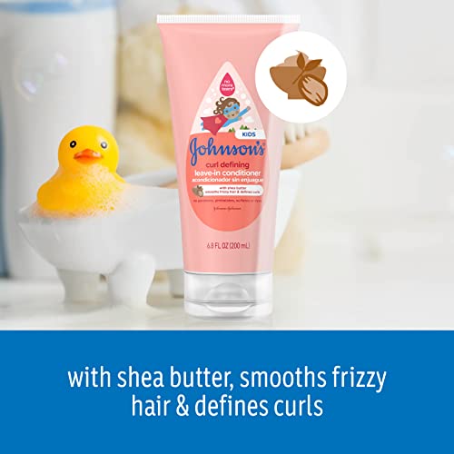 Johnson's Curl Defining Tear-Free Kids' Leave-in Conditioner with Shea Butter...