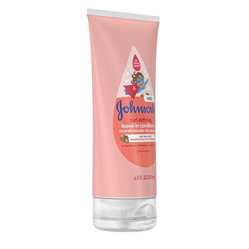 Johnson's Curl Defining Tear-Free Kids' Leave-in Conditioner with Shea Butter...