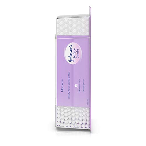 Johnson's Safety Swabs 185 Each
