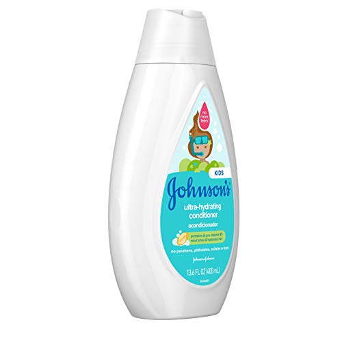 Johnson's Ultra-Hydrating Tear-Free Kids' Conditioner with Pro-Vitamin B5 & P...
