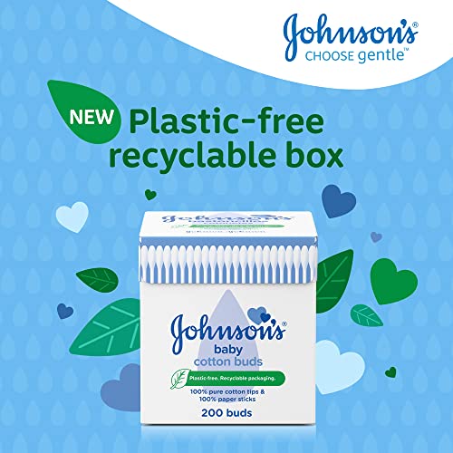 Johnson's Baby Cotton Buds - 1 X 200 Drum