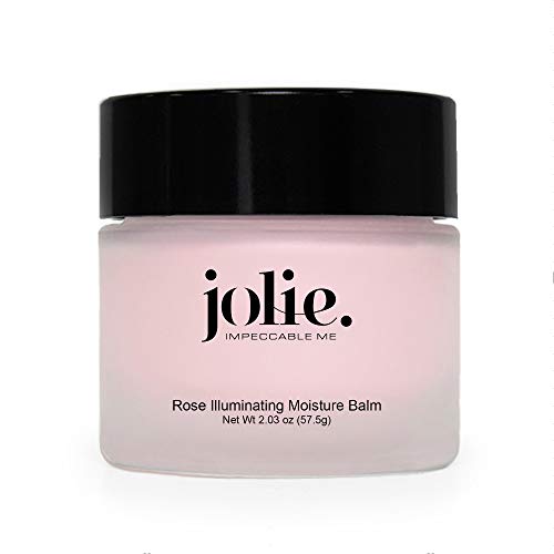 Rose Face Balm - Illuminating Skin Moisture Dewy Radiance Beauty Cream 2 oz