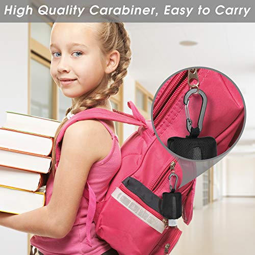 Hand Sanitizer Bottle Case Holder, Jollsung 4Pack Travel Size Empty Bottle Re...