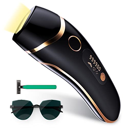 Laser Hair Removal for Women & Men, Permanent IPL Hair Removal Device for Fac...