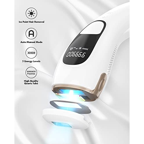 Laser Hair Removal for Women Permanent - IPL Hair Removal with 2 Intelligent ...