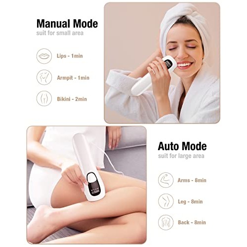 Laser Hair Removal for Women Permanent - IPL Hair Removal with 2 Intelligent ...
