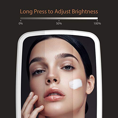 Jordan & Judy Makeup Mirror Touch Screen Vanity Mirror with LED Brightness Ad...