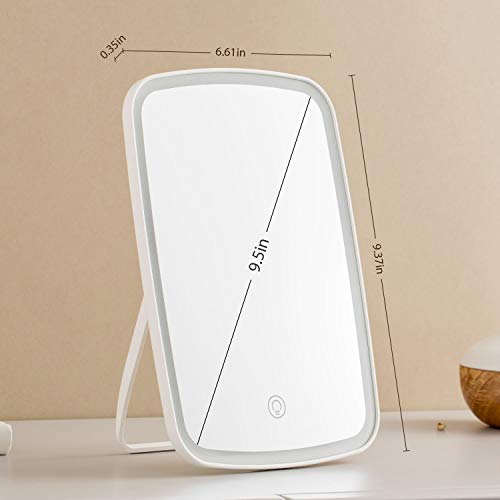 Jordan & Judy Makeup Mirror Touch Screen Vanity Mirror with LED Brightness Ad...