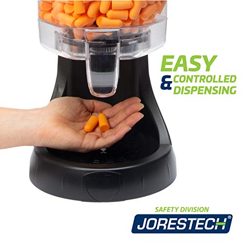 JORESTECH Ear Plug Dispenser Station for Sound Suppression/Hearing Protection...