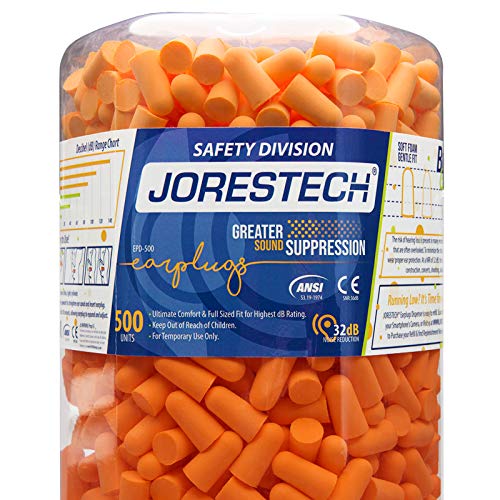 JORESTECH Ear Plug Dispenser Station for Sound Suppression/Hearing Protection...
