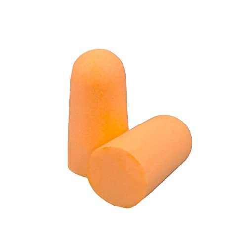 JORESTECH Safety Ultra Soft Foam Ear Plugs Orange Excellent for Noise Reducti...
