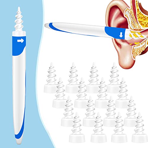 Q-Grips Earwax Remover Safe Spiral Ear Wax Removal Tool, Smart Spiral Earwax ...