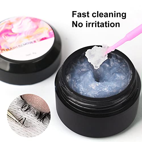 Eyelash Extension Remover Cream, Fast Dissolution False Eyelash Glue Remover,...