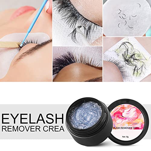 Eyelash Extension Remover Cream, Fast Dissolution False Eyelash Glue Remover,...