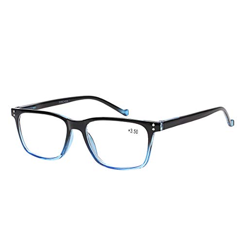 5 Pack Reading Glasses Men Women Spring Hinges Comfortable Glasses for Readin...