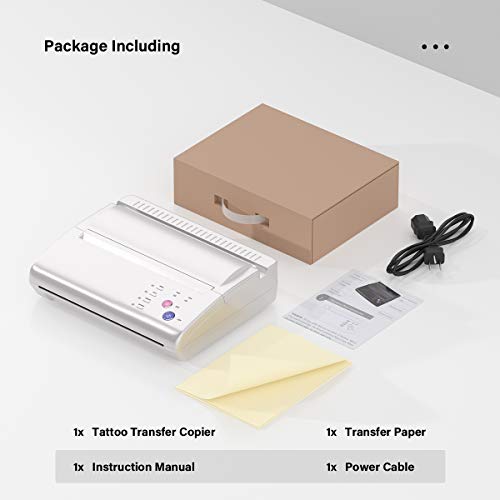 JOSI Tattoo Transfer Stencil White machine thermal copier Tattooing A4 Copier...