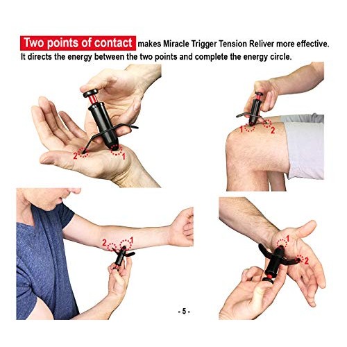 Trigger Point Stimulator Tool - Electric Current Sensation with No Needles No...