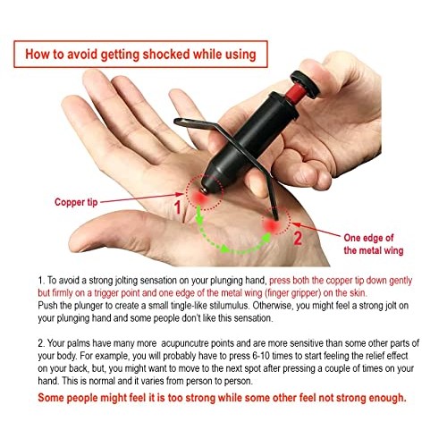 Trigger Point Stimulator Tool - Electric Current Sensation with No Needles No...