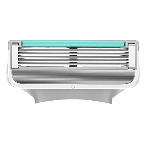 joy Womens Razor Blade Refills, 12 Count, Purple, Lubrastrip to Help Avoid Sk...