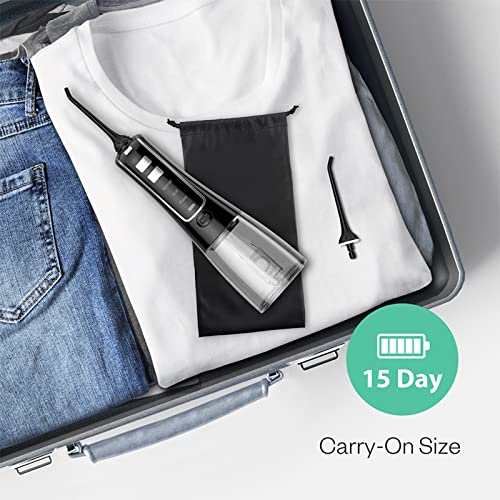 Water Flosser Cordless for Teeth, 300ML Professional Dental Care Oral Irrigat...