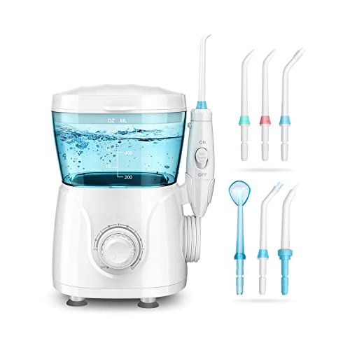Water Flosser for Braces Teeth Cleaning, 600ML Teeth Cleaner, Professional El...